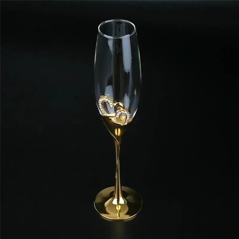 200ml Crystal Wine Glasses - The Luxe Loft