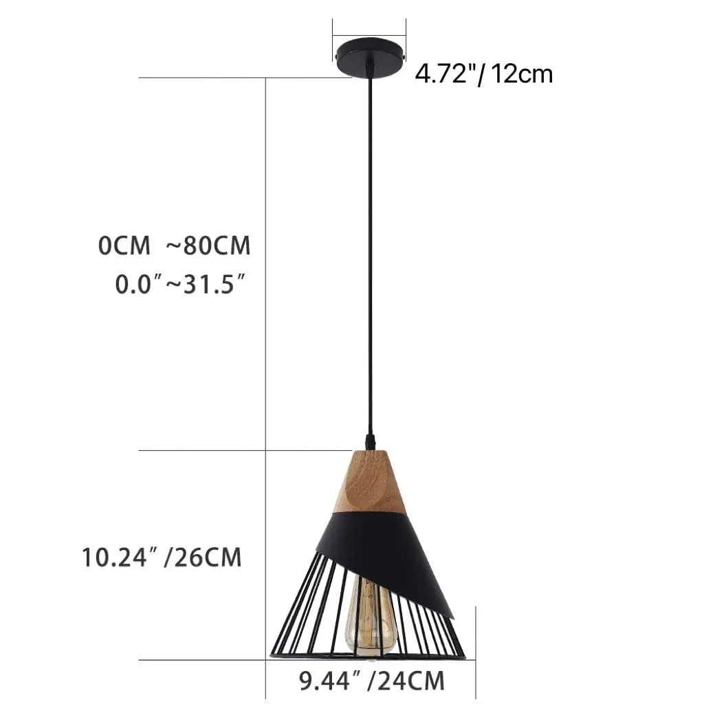 Modern Black Pendant Light The Luxe Loft