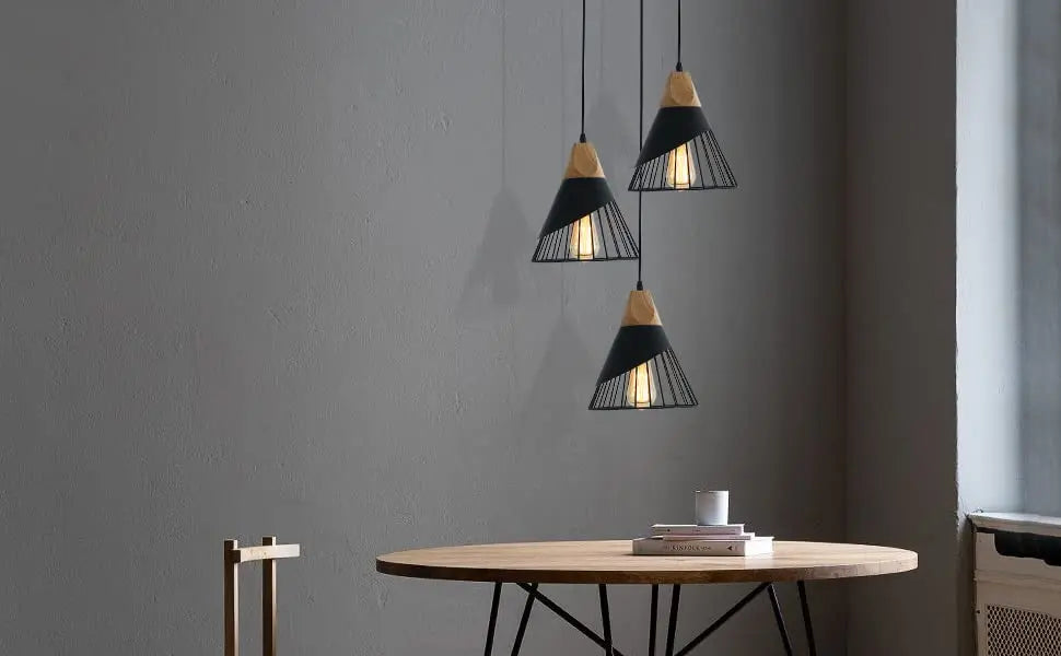 Modern Black Pendant Light The Luxe Loft