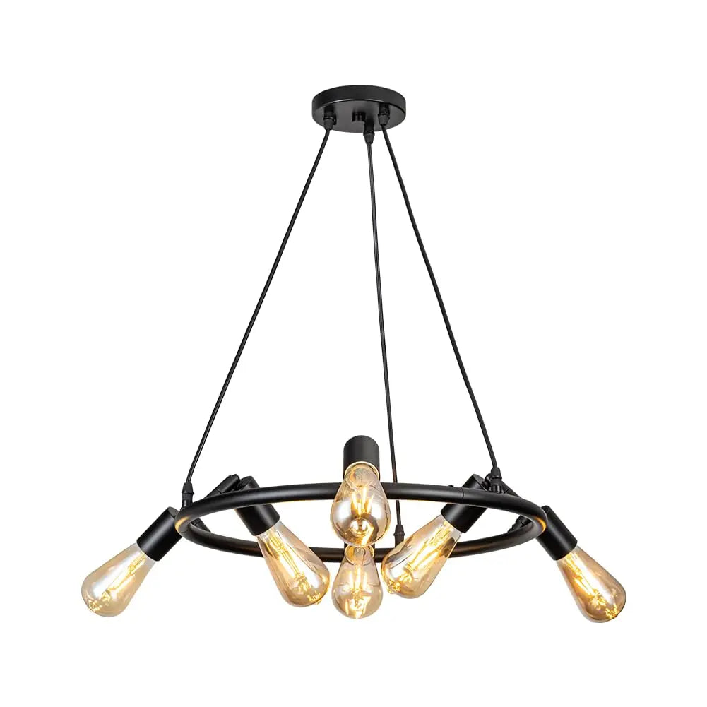 Modern Black Pendant Light The Luxe Loft