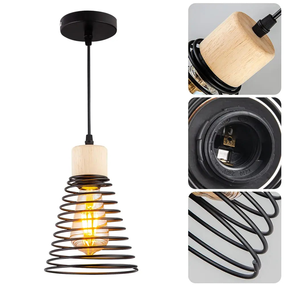 Modern Black Pendant Light The Luxe Loft