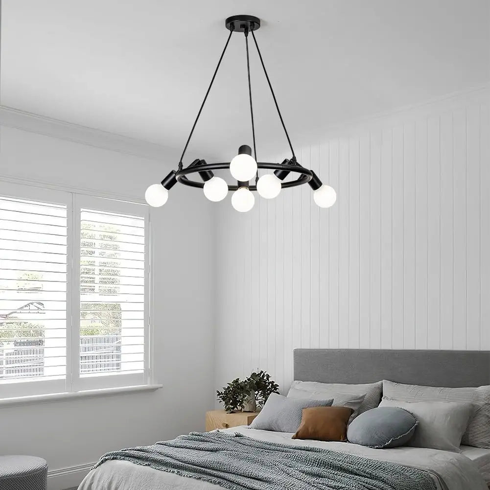 Modern Black Pendant Light The Luxe Loft