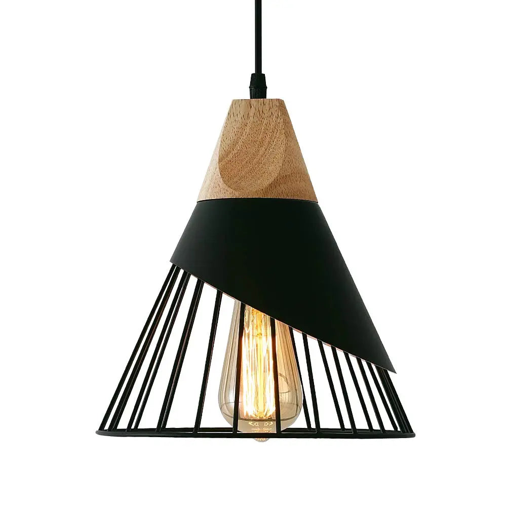 Modern Black Pendant Light The Luxe Loft