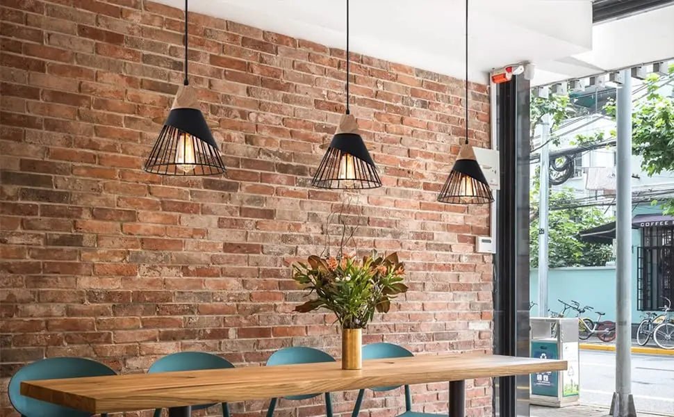 Modern Black Pendant Light The Luxe Loft