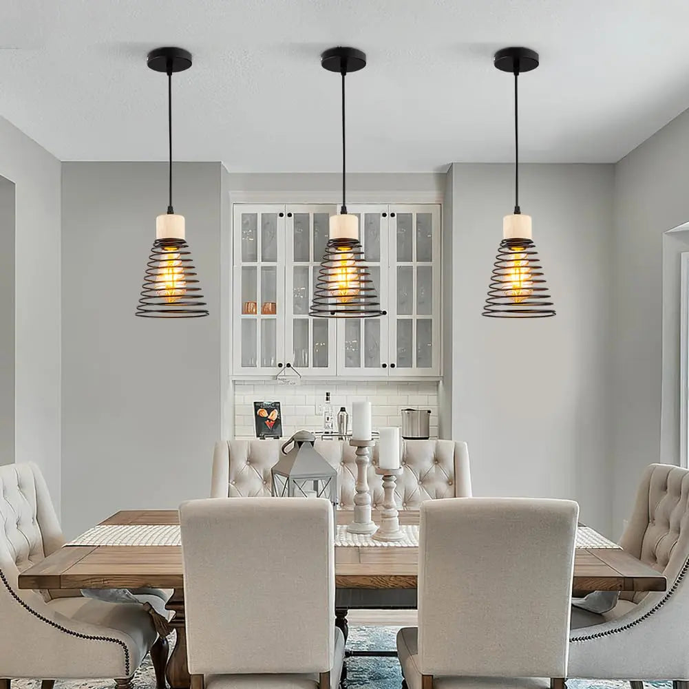 Modern Black Pendant Light The Luxe Loft