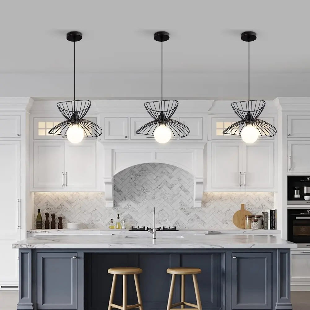 Modern Black Pendant Light The Luxe Loft