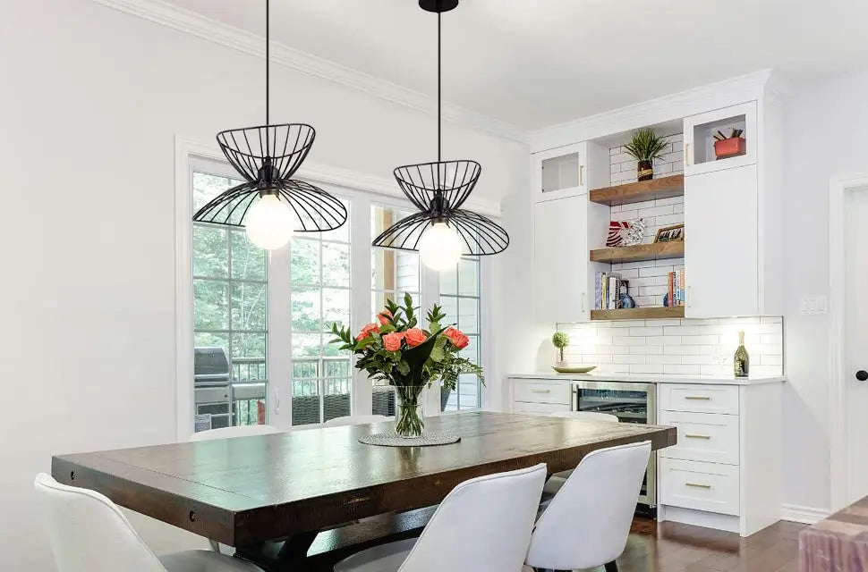 Modern Black Pendant Light The Luxe Loft