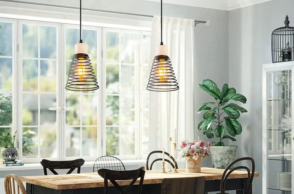 Modern Black Pendant Light The Luxe Loft