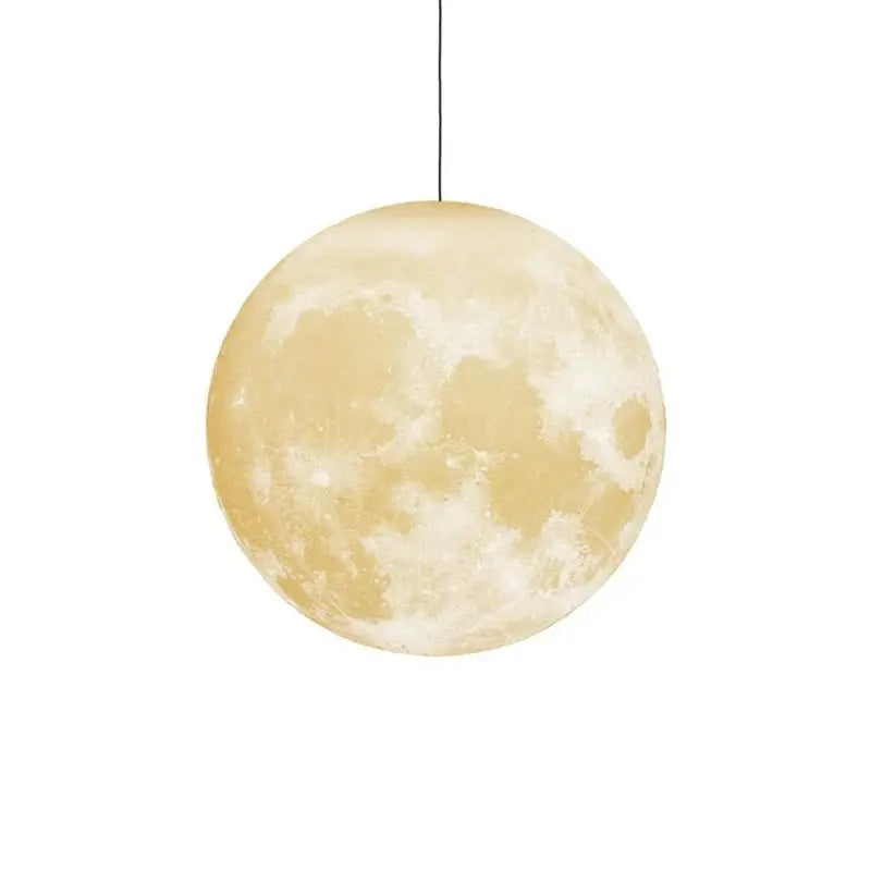 LED Moon Pendant Light theluxeloft