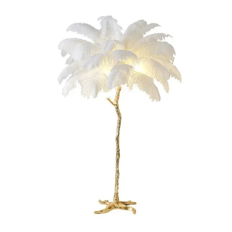 Nordic Feather Floor Lamp The Luxe Loft