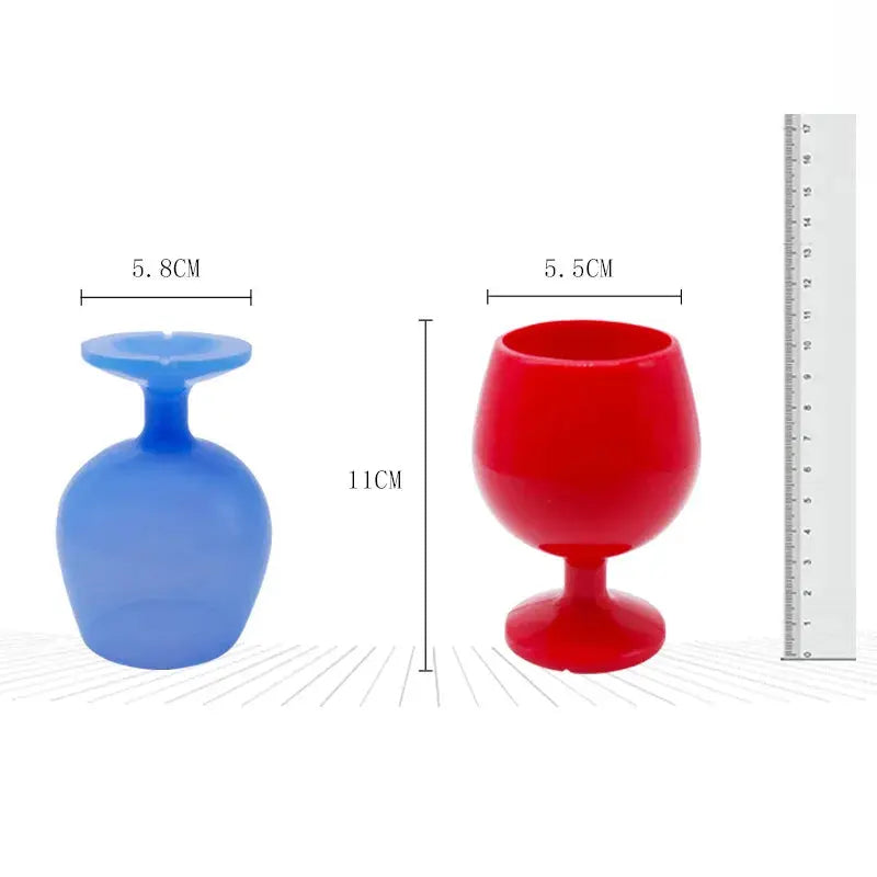 Portable Silicone Wine Cup theluxeloft