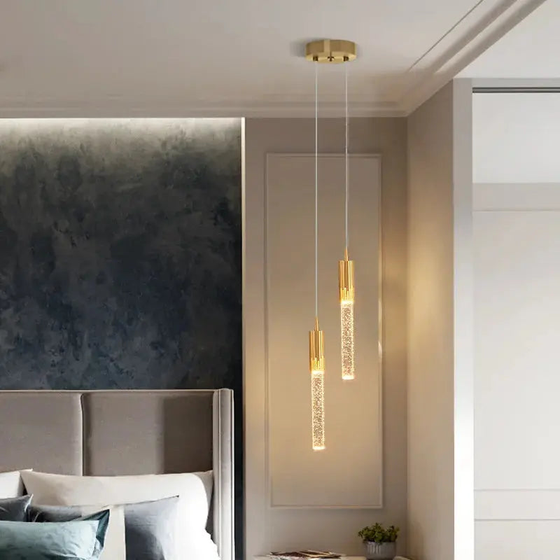 Modern Luxury Crystal Pendant Lamp theluxeloft