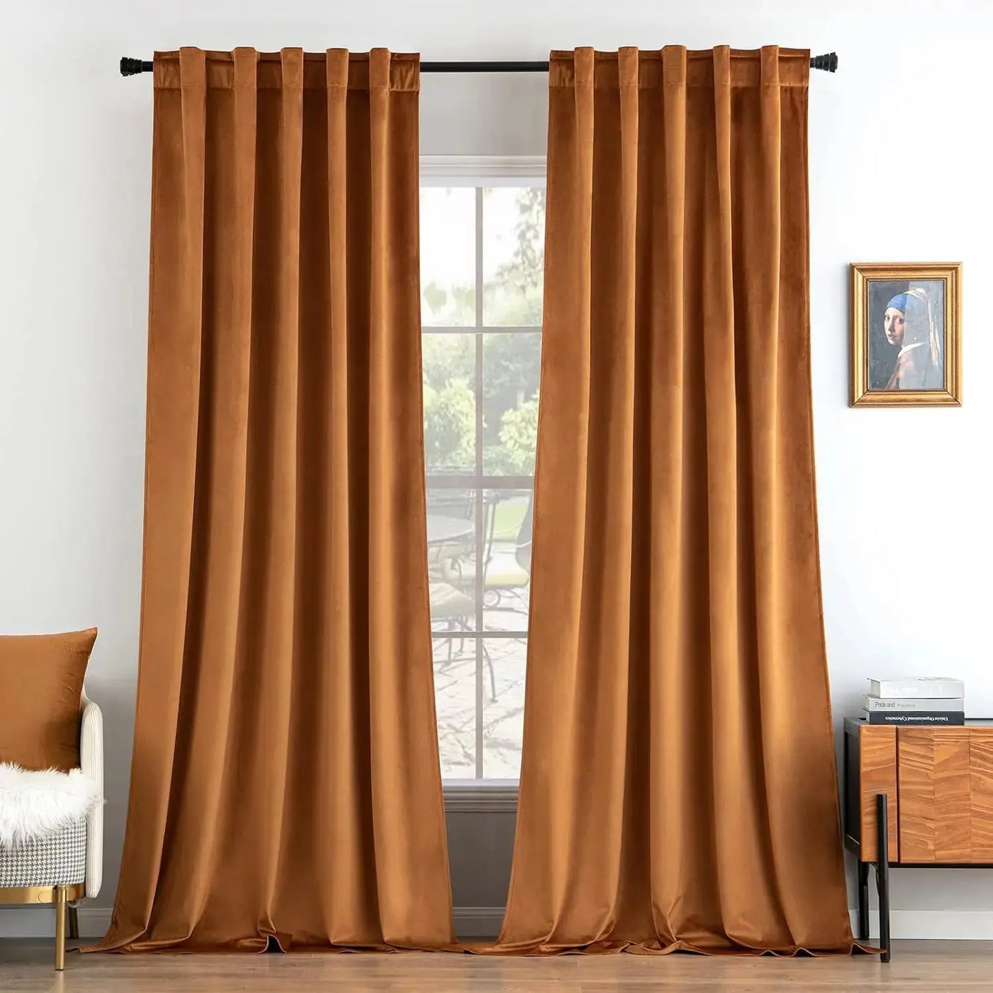 Velvet Curtains 2 Panels The Luxe Loft