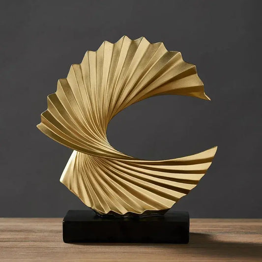 Modern Decor Abstract Sculpture theluxeloft