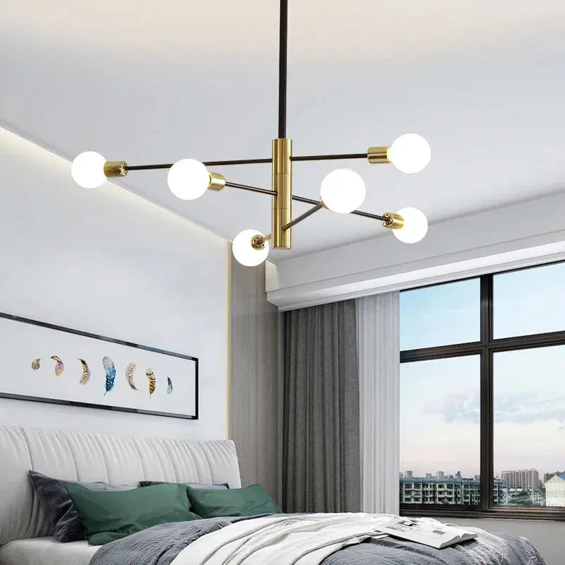 Modern LED Edison Bulbs Chandelier theluxeloft