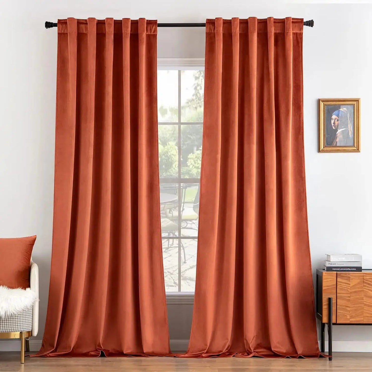 Velvet Curtains 2 Panels The Luxe Loft