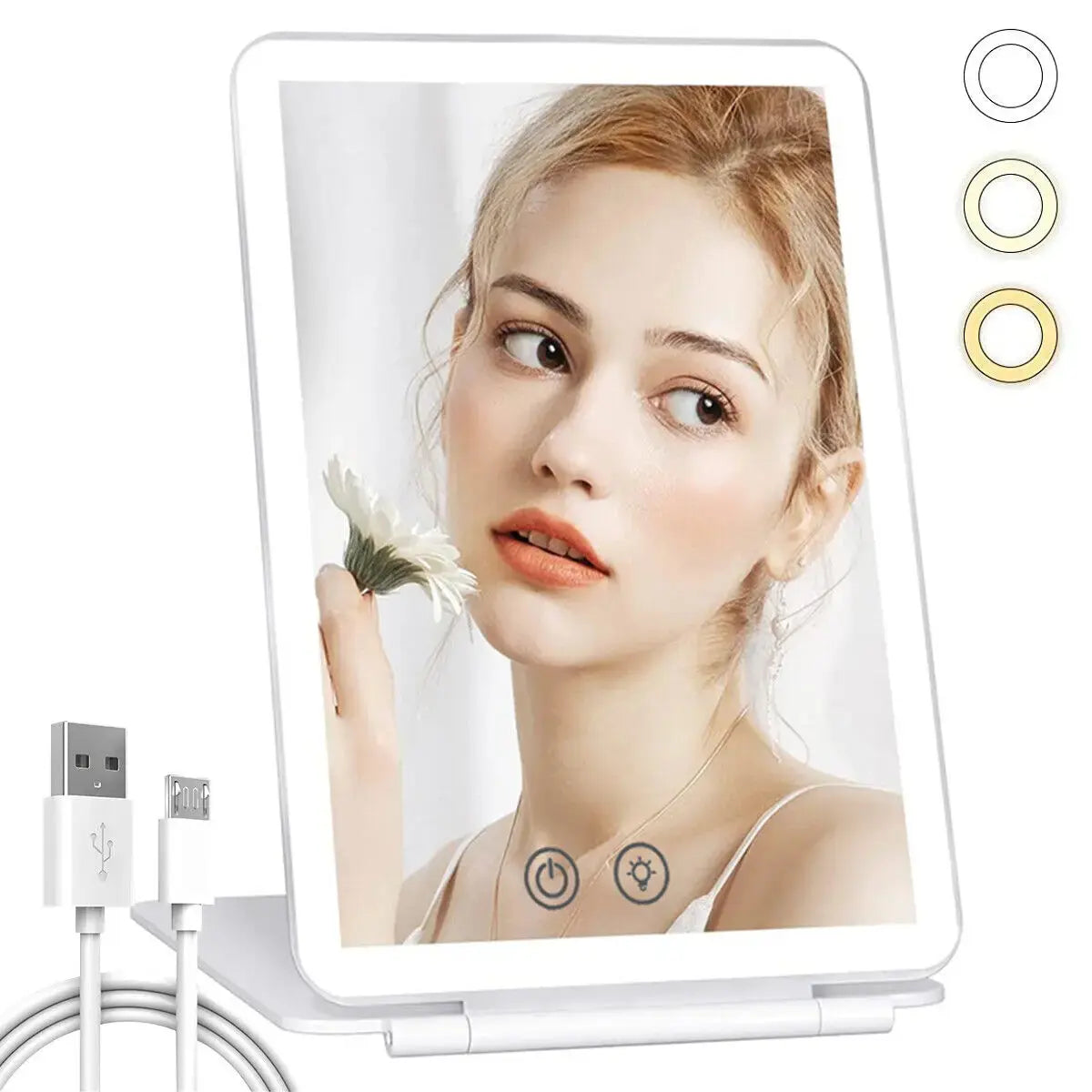 Hollywood Style LED Vanity Makeup Mirror theluxeloft