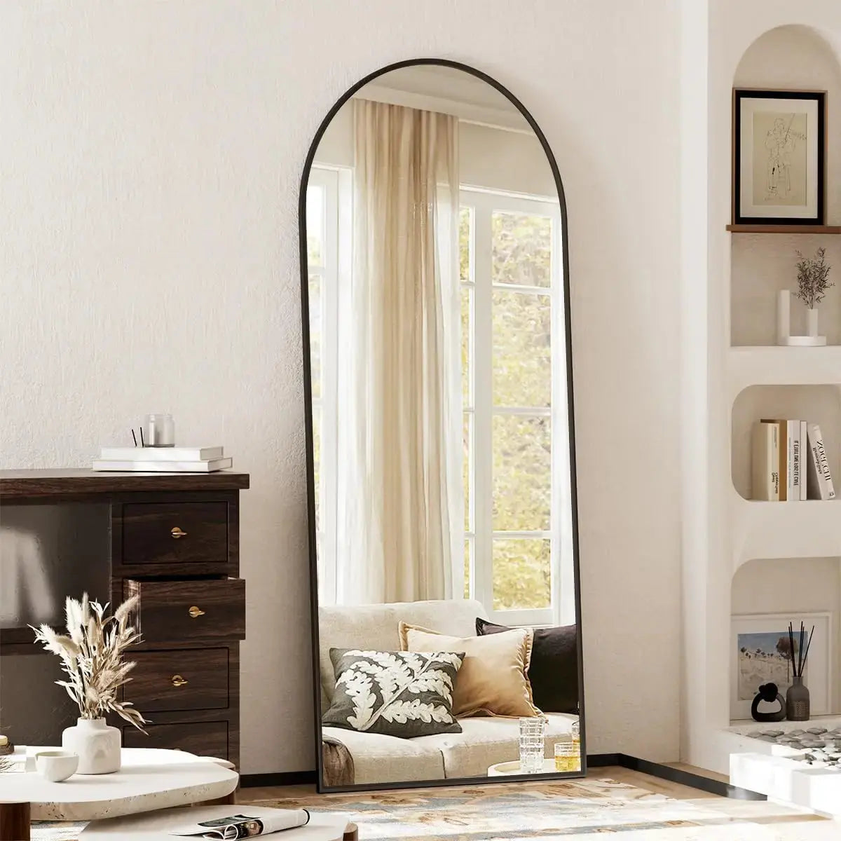 Full Length Arched Mirror The Luxe Loft