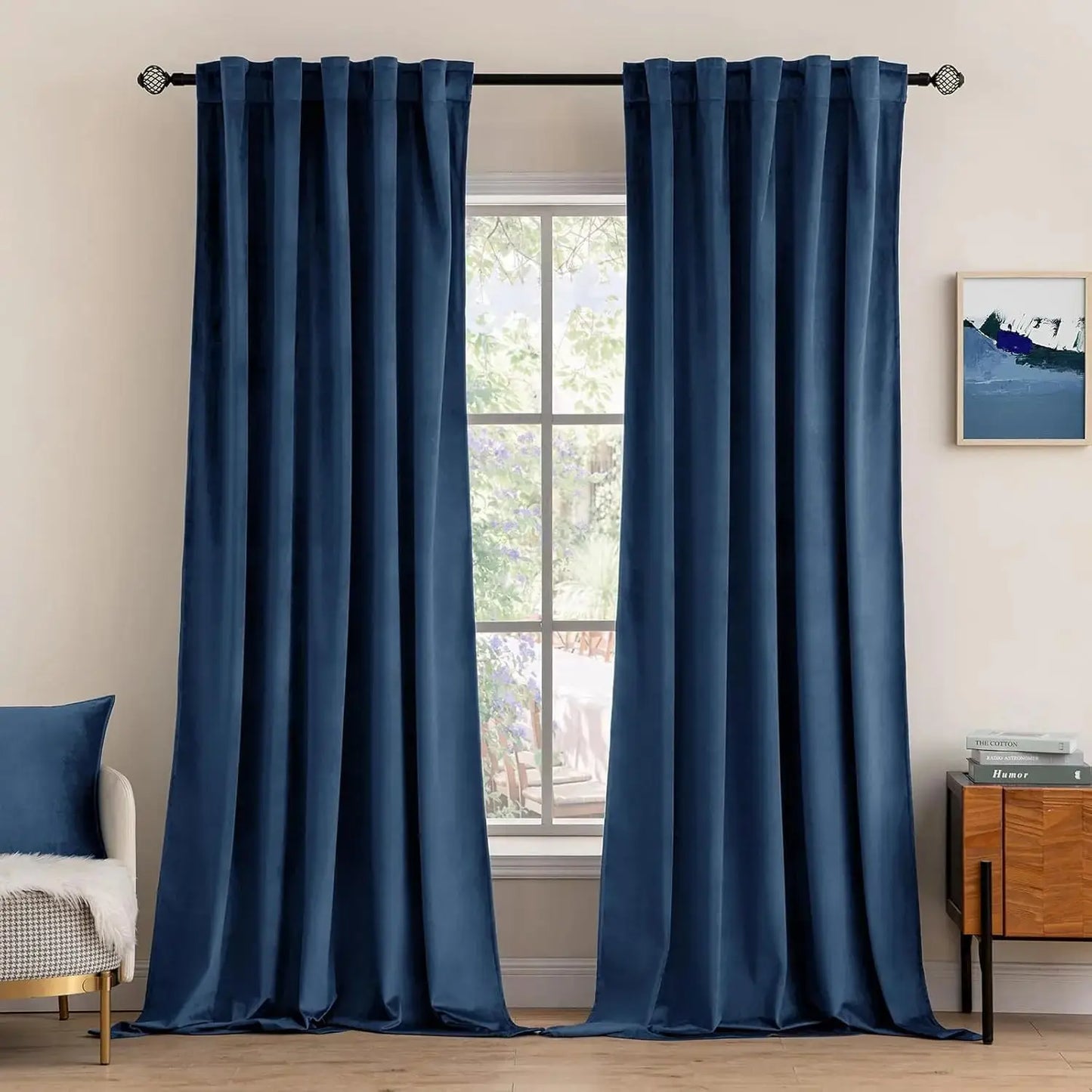 Velvet Curtains 2 Panels The Luxe Loft