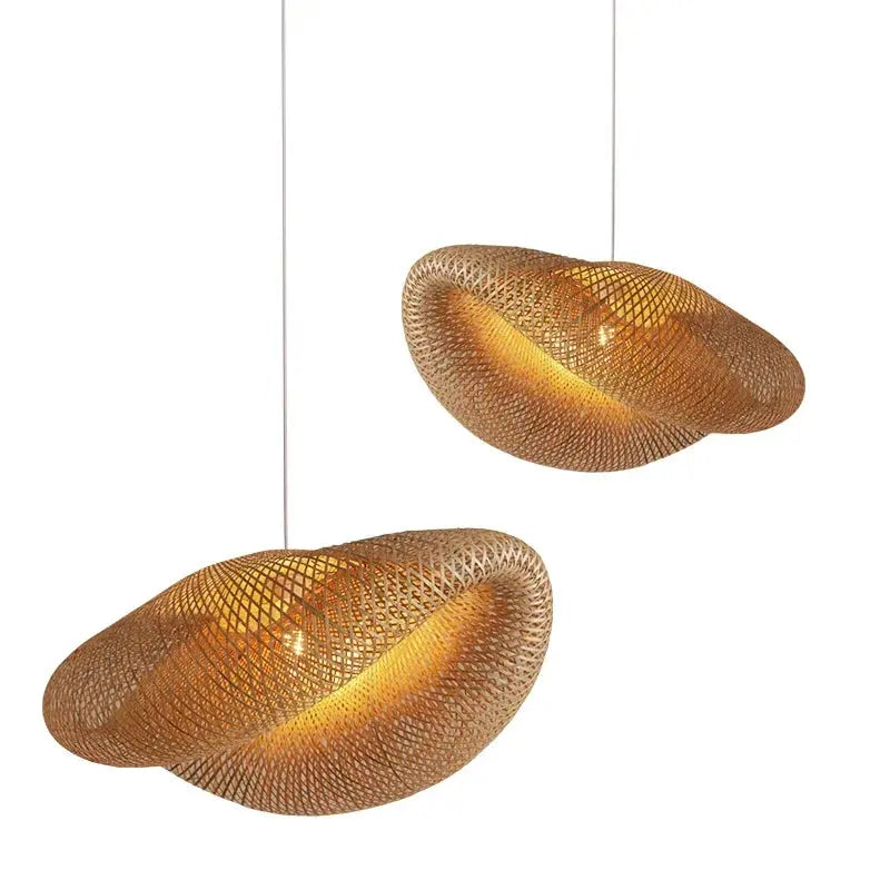 Bamboo Pendant Lamp theluxeloft