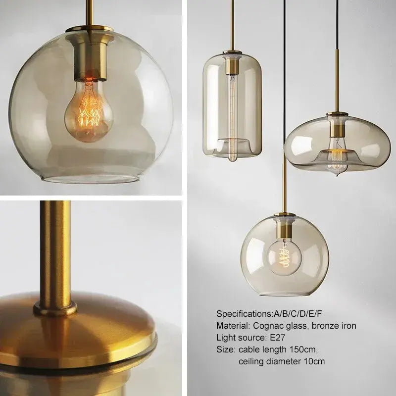 Nordic Modern Pendant Light theluxeloft