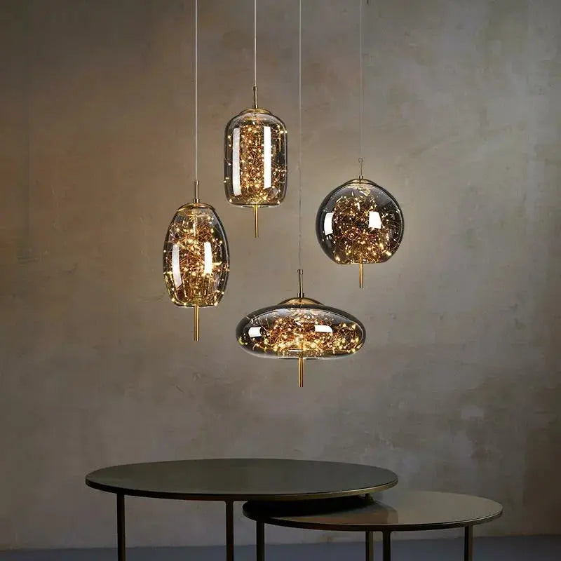 Full Of Star Luxury Long Line Pendant Light theluxeloft