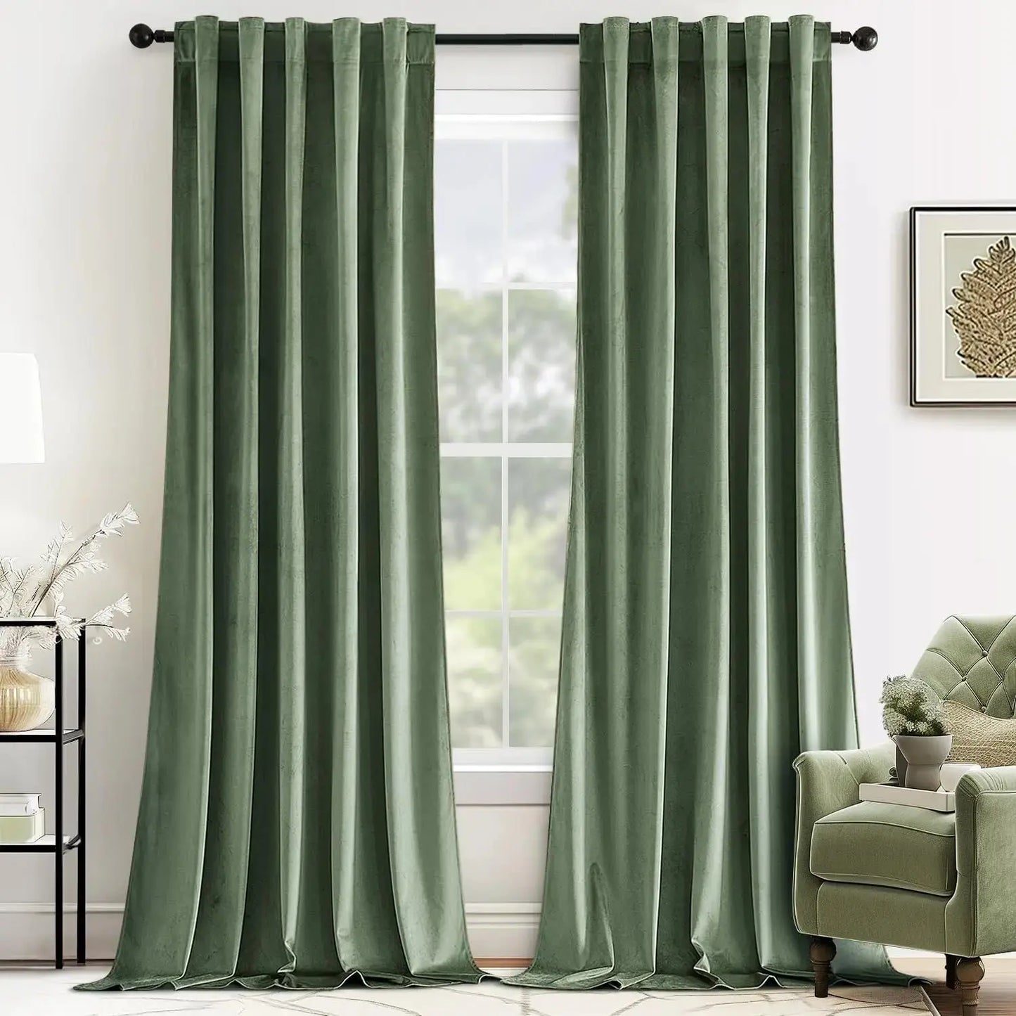 Velvet Curtains 2 Panels The Luxe Loft