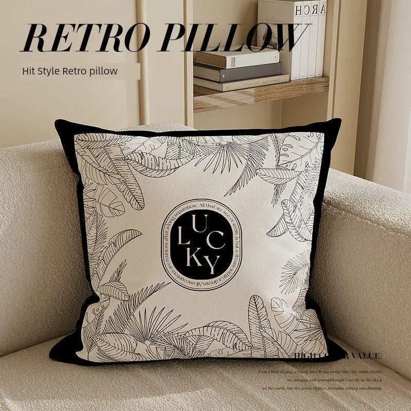 Flower throw pillow The Luxe Loft