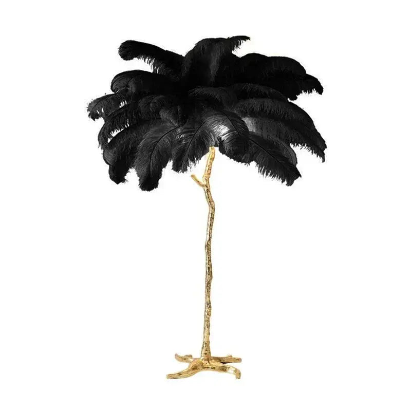 Nordic Feather Floor Lamp The Luxe Loft