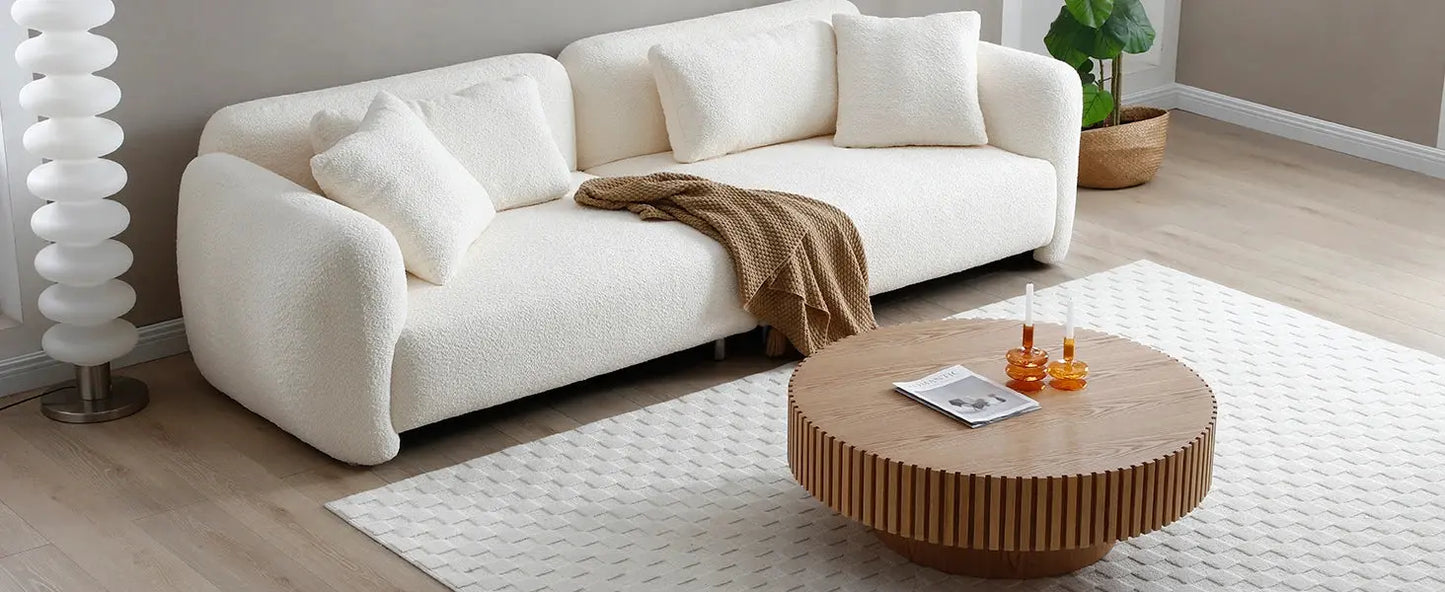 Round Coffee Table The Luxe Loft