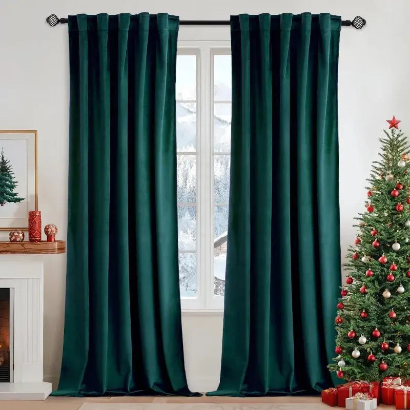 Velvet Curtains 2 Panels The Luxe Loft