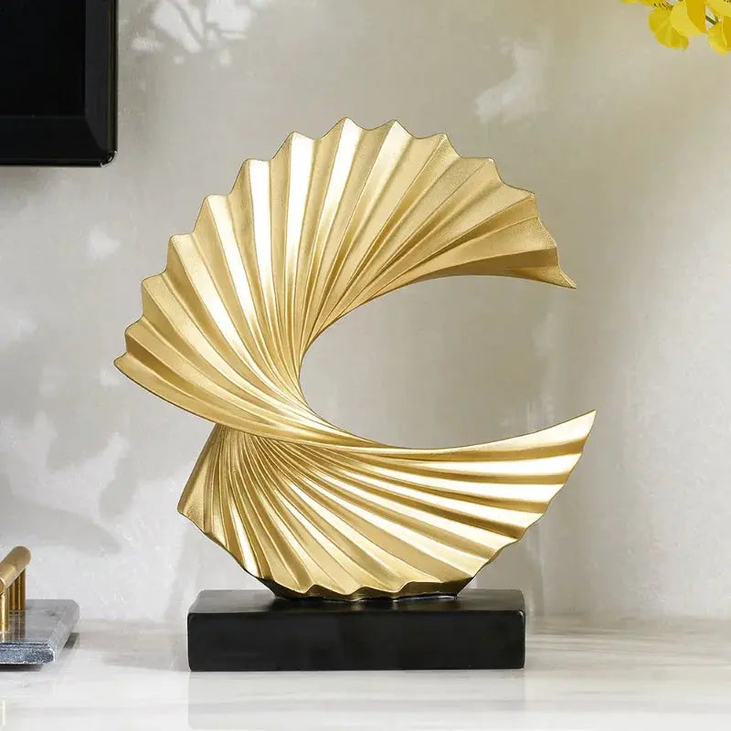 Modern Decor Abstract Sculpture theluxeloft