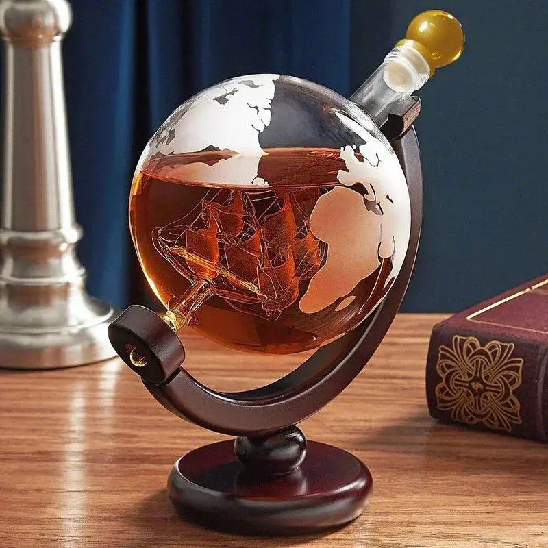 Creative Globe Decanter Set theluxeloft