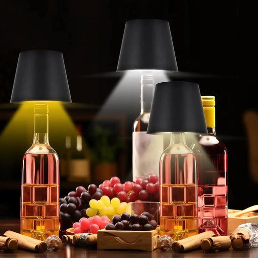 Wireless Bottle Lamp theluxeloft