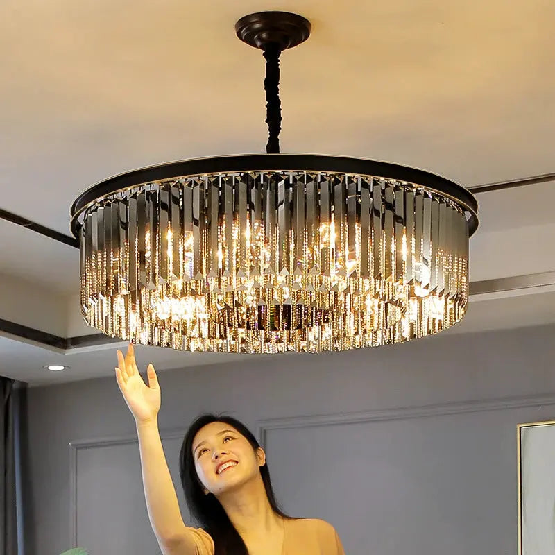 Modern Designer Luxury Crystal Chandelier theluxeloft