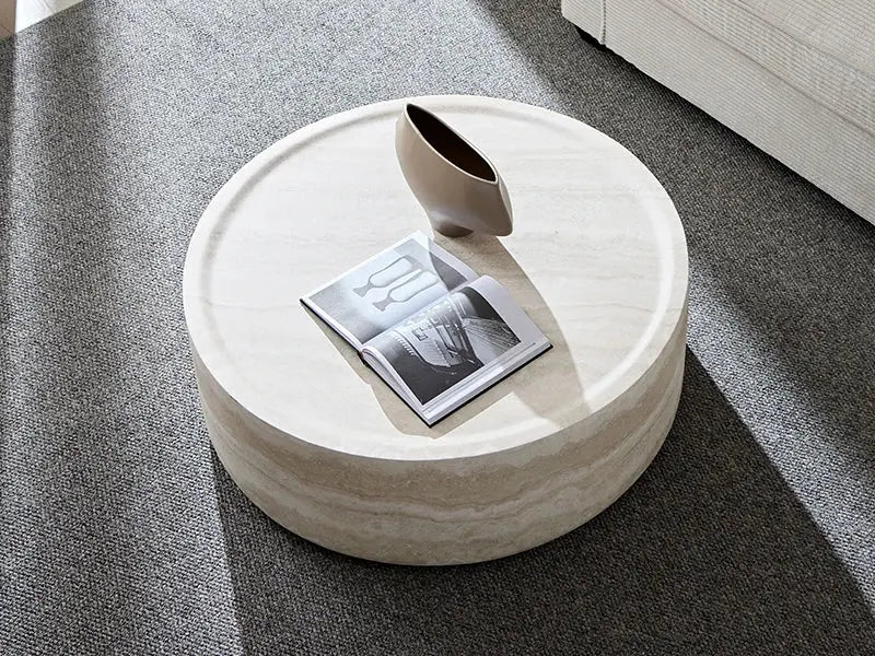 Round Coffee Table The Luxe Loft