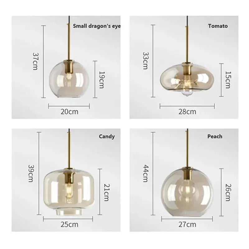 Nordic Modern Pendant Light theluxeloft