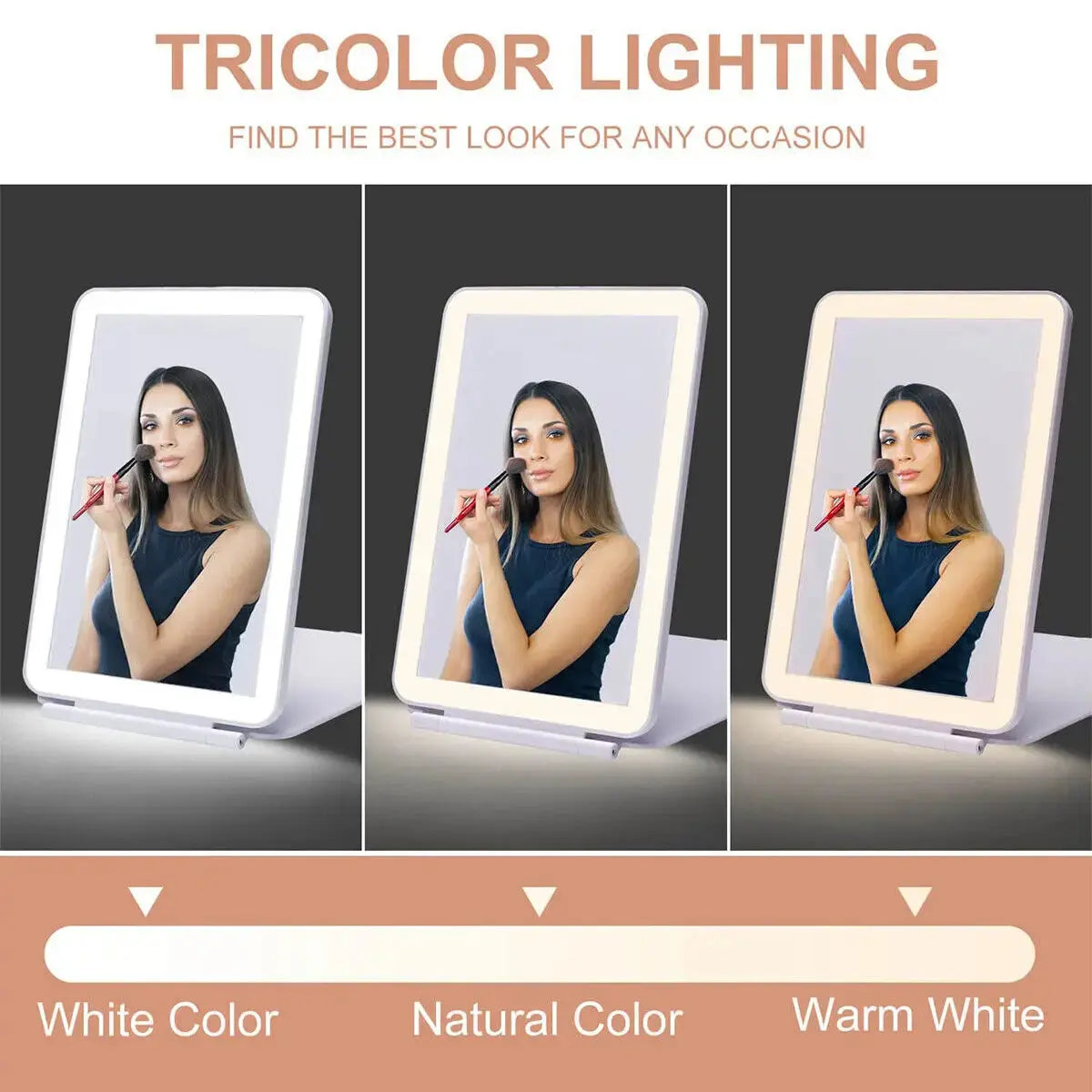 Hollywood Style LED Vanity Makeup Mirror theluxeloft