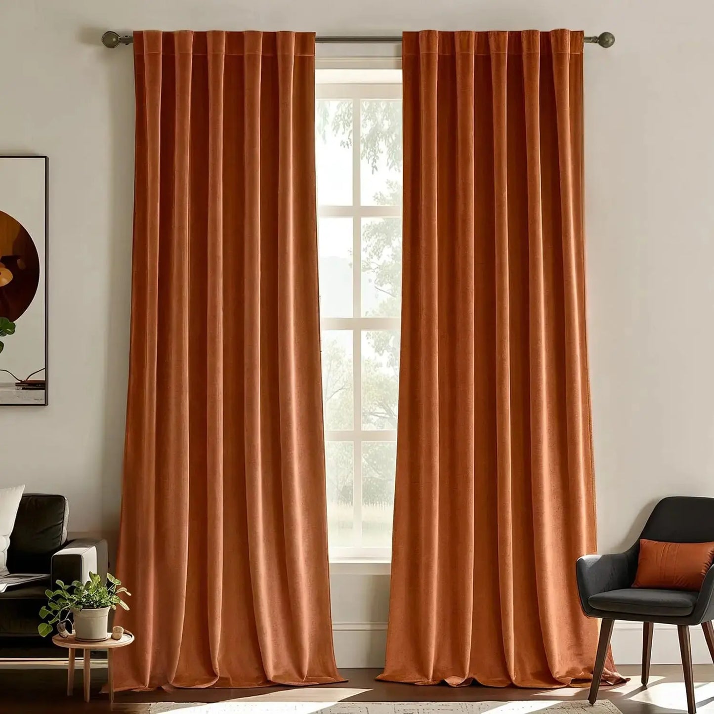 Velvet Curtains 2 Panels The Luxe Loft