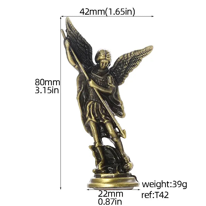 The Archangel Michael Figurine theluxeloft