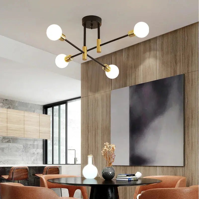 Modern LED Edison Bulbs Chandelier theluxeloft