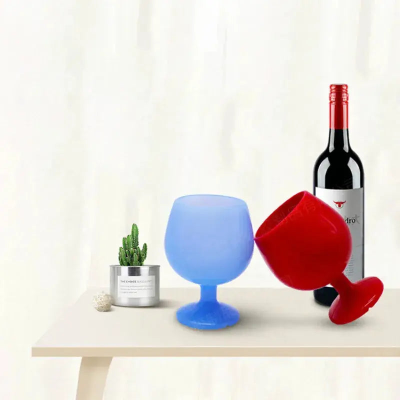 Portable Silicone Wine Cup theluxeloft