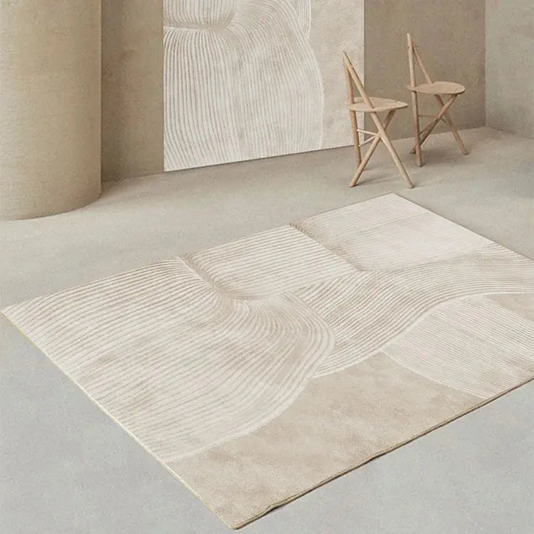 Japanese Minimalist Carpet theluxeloft