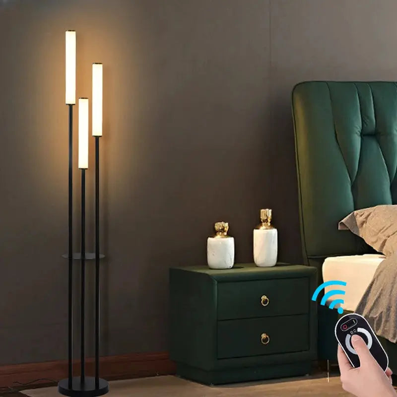 LED Shelf Floor Lamp theluxeloft