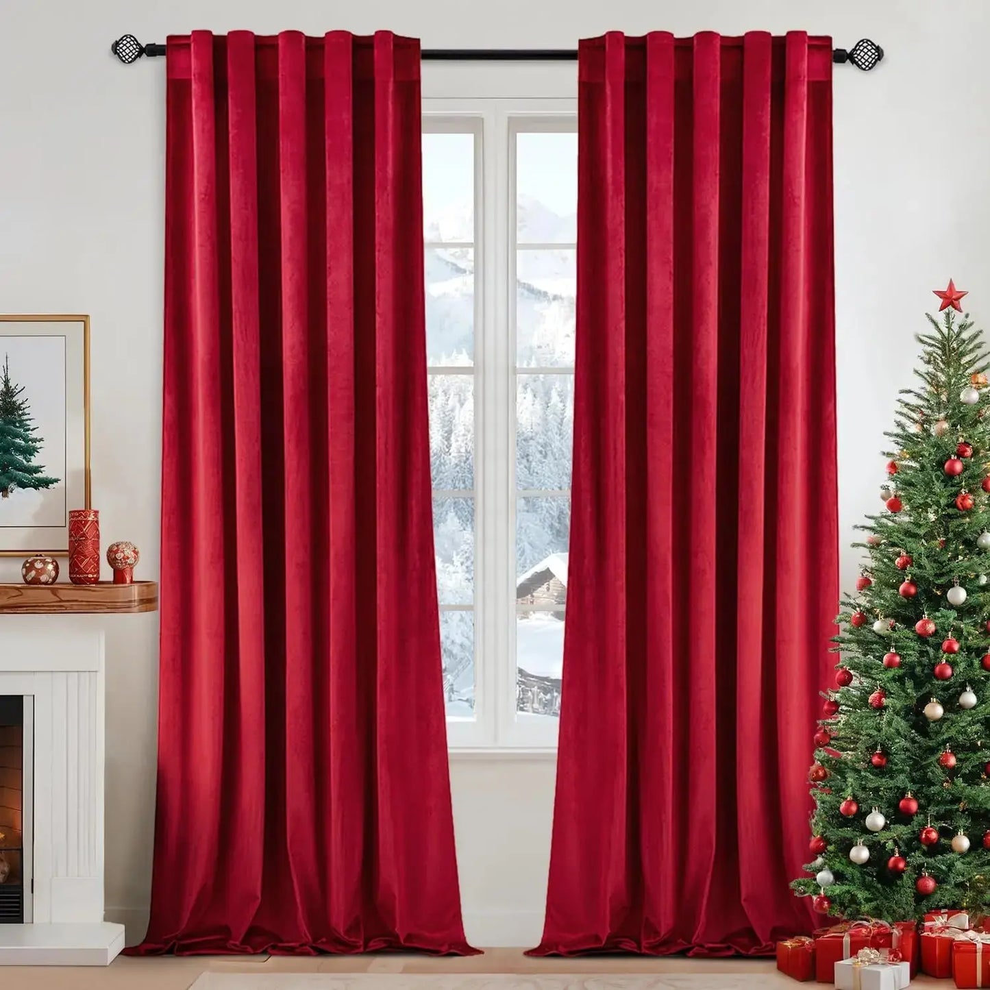 Velvet Curtains 2 Panels The Luxe Loft