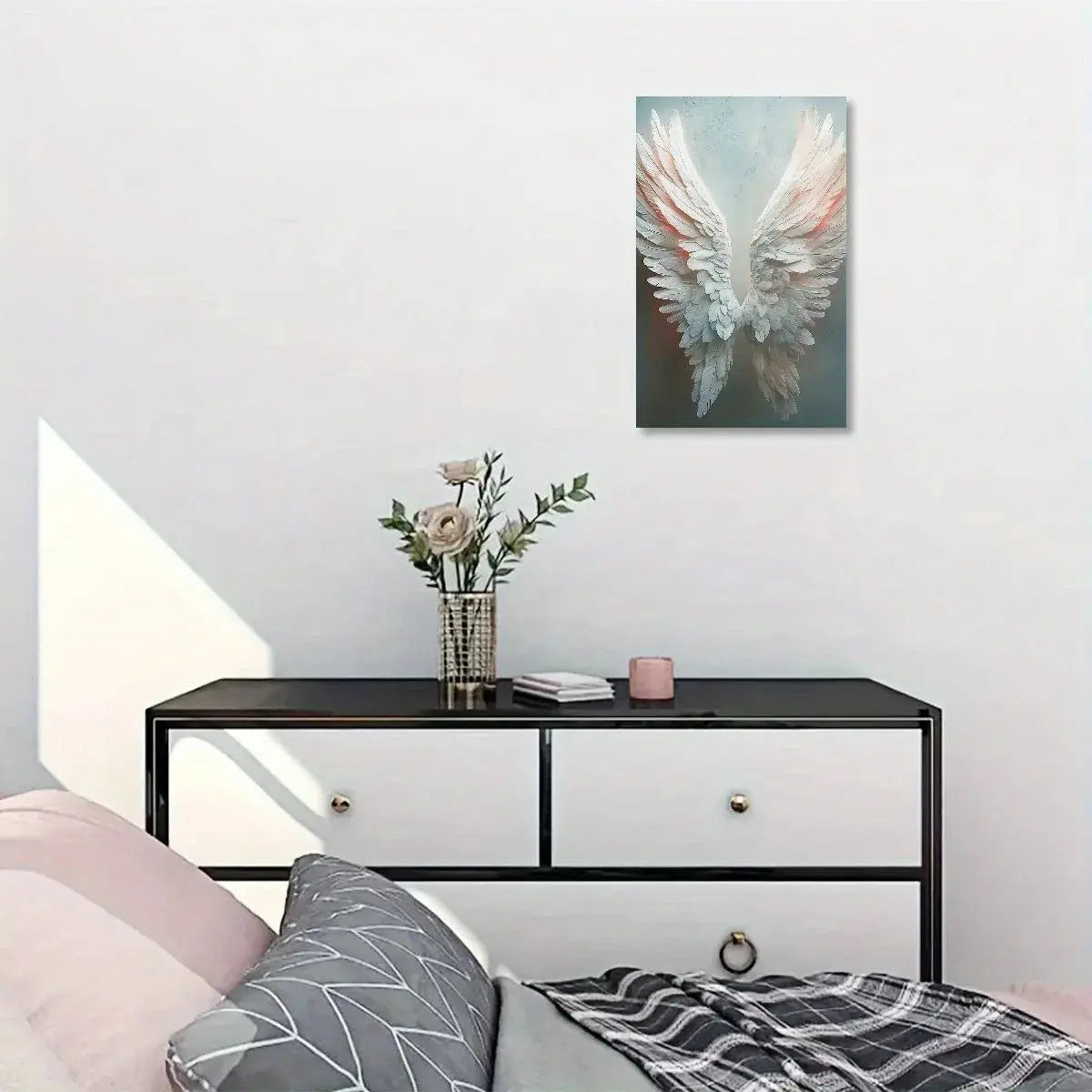 Canvas Painting with Wooden Frame The Luxe Loft