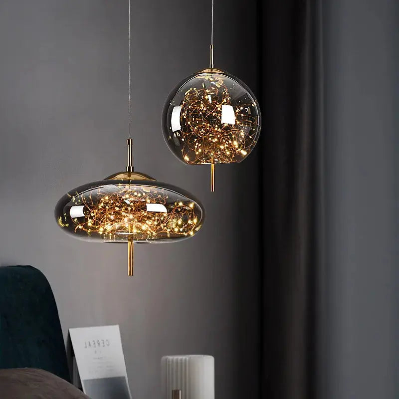 Full Of Star Luxury Long Line Pendant Light theluxeloft