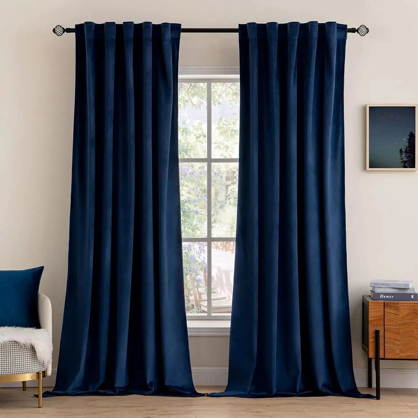 Velvet Curtains 2 Panels The Luxe Loft